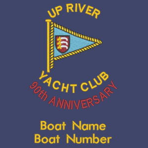 URYC 90th Anniversary Ladies Soft Shell Gilet Design