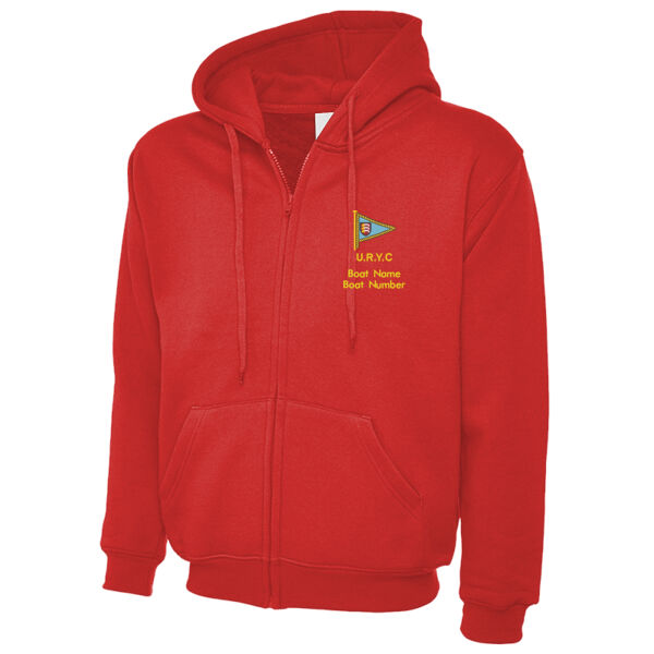 URSC Personalised Unisex Zipped Hoodie 2025 Logo Thumbnail